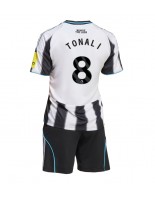Newcastle United Sandro Tonali #8 Hjemmedraktsett Barn 2025-26 Korte ermer (+ bukser)